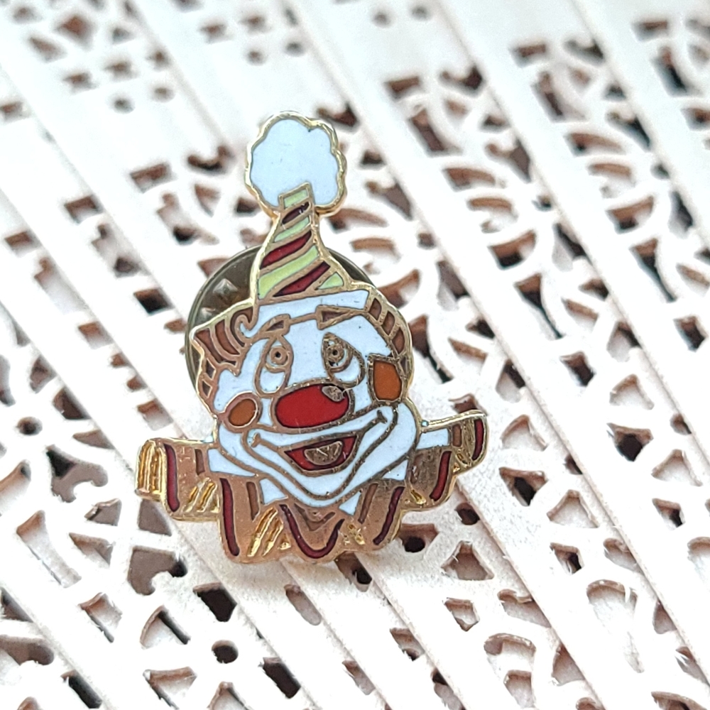 Vintage Clown Pin